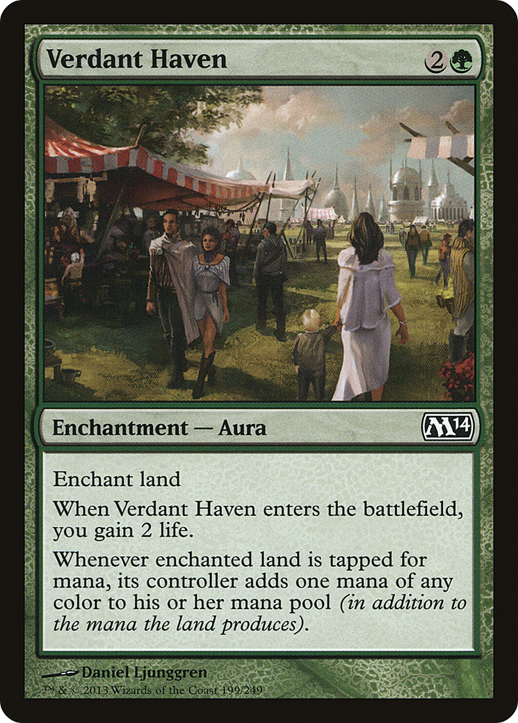 Verdant Haven [Magic 2014] Foil