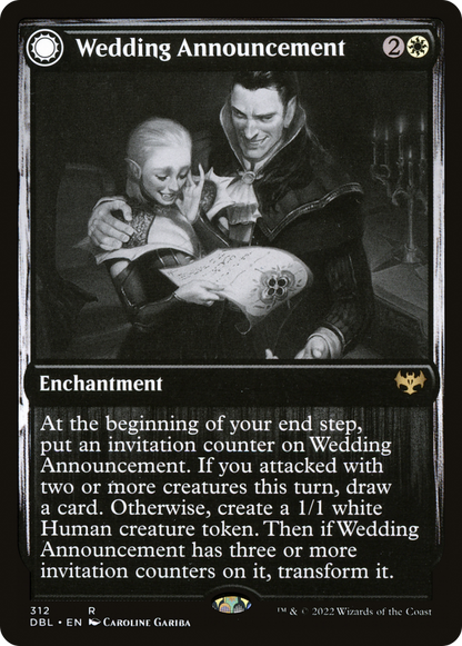 Wedding Announcement // Wedding Festivity [Innistrad: Double Feature] Foil