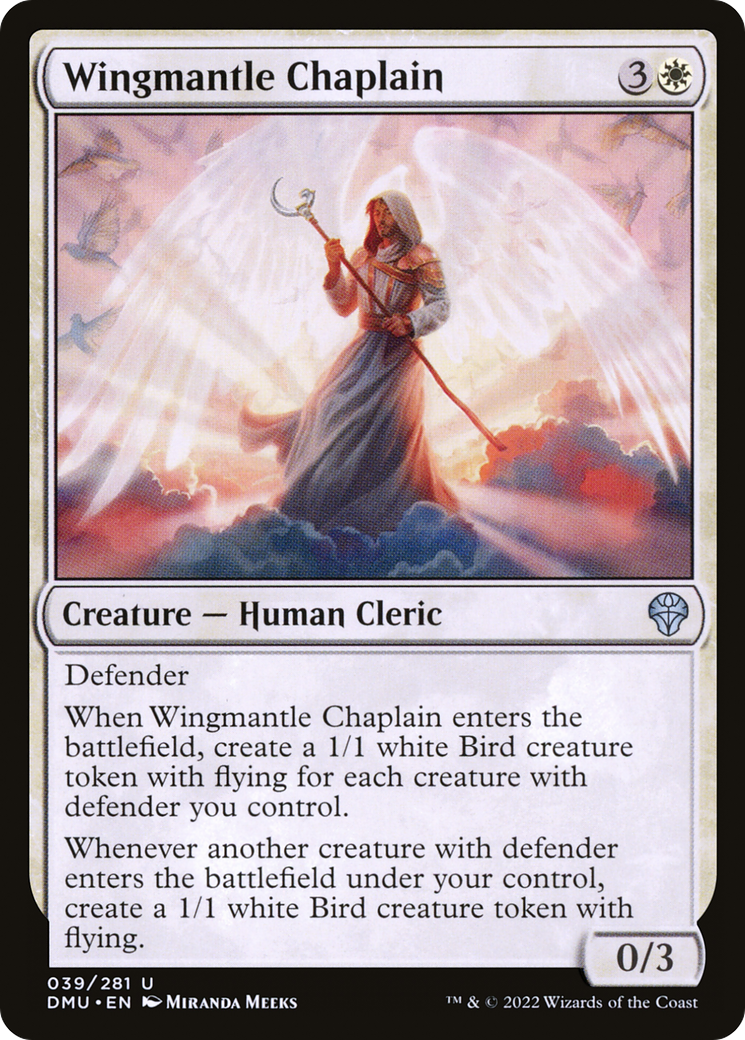 Wingmantle Chaplain [Dominaria United] | Silver Goblin