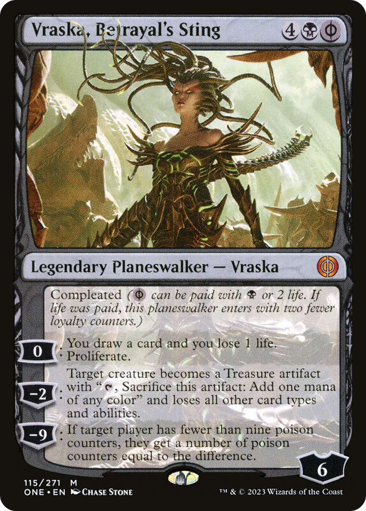 Vraska, Betrayal's Sting [Phyrexia: All Will Be One] | Silver Goblin