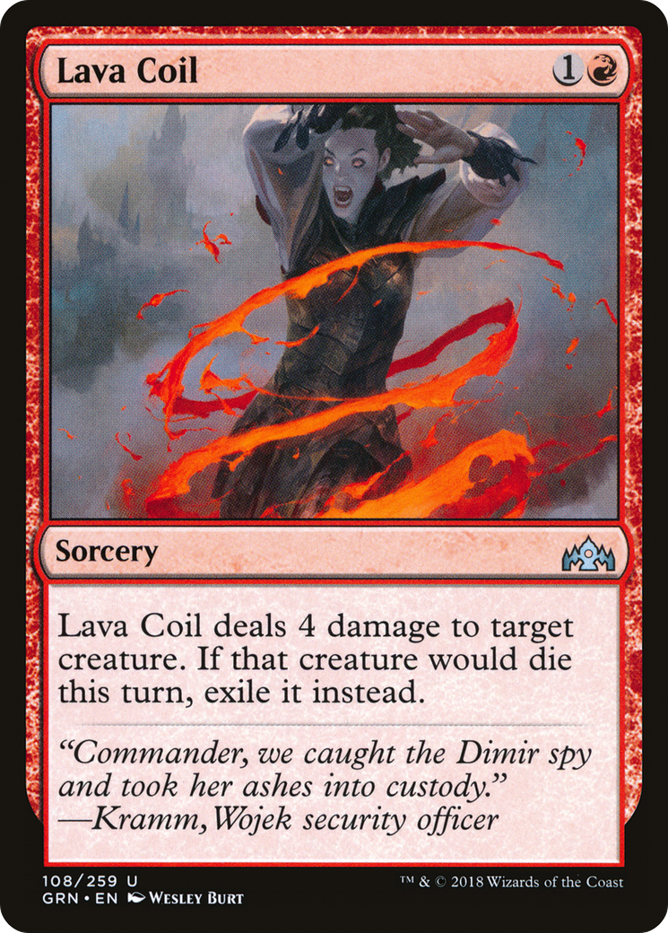 Lava Coil [Guilds of Ravnica] | Silver Goblin