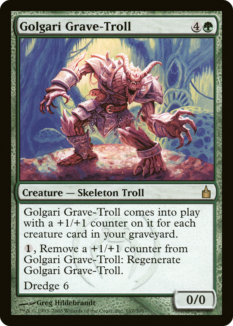 Golgari Grave-Troll [Ravnica: City of Guilds] | Silver Goblin