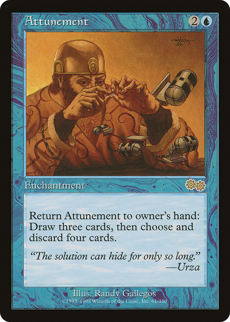 Attunement [Urza's Saga] | Silver Goblin