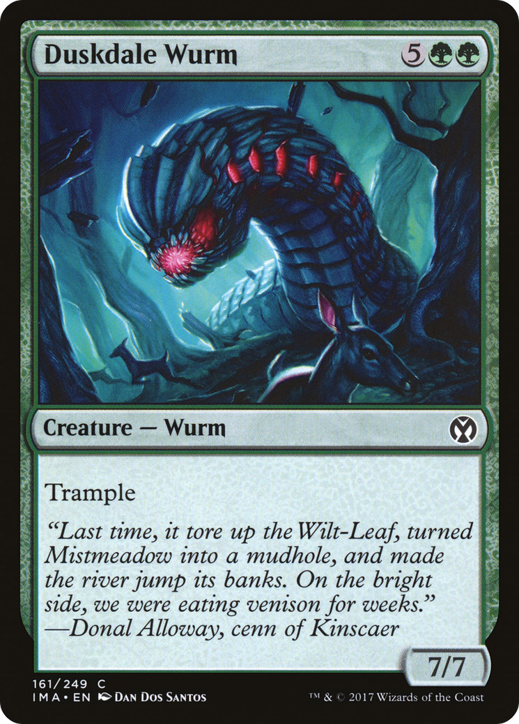 Duskdale Wurm [Iconic Masters] | Silver Goblin