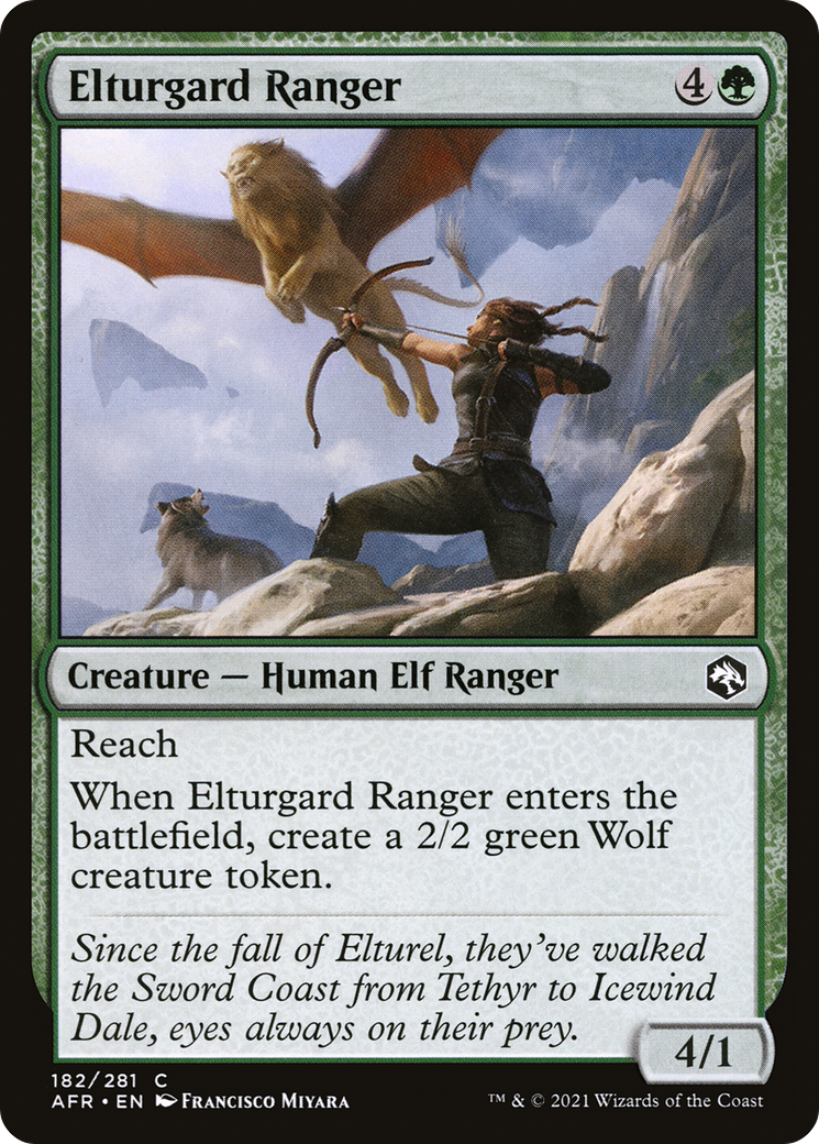 Elturgard Ranger [Dungeons & Dragons: Adventures in the Forgotten Realms] | Silver Goblin