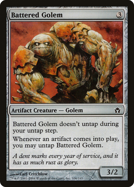 Battered Golem [Fifth Dawn] Foil