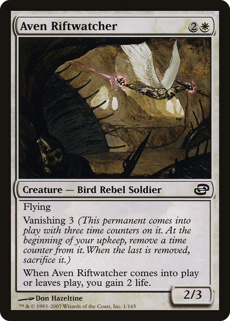 Aven Riftwatcher [Planar Chaos] Foil