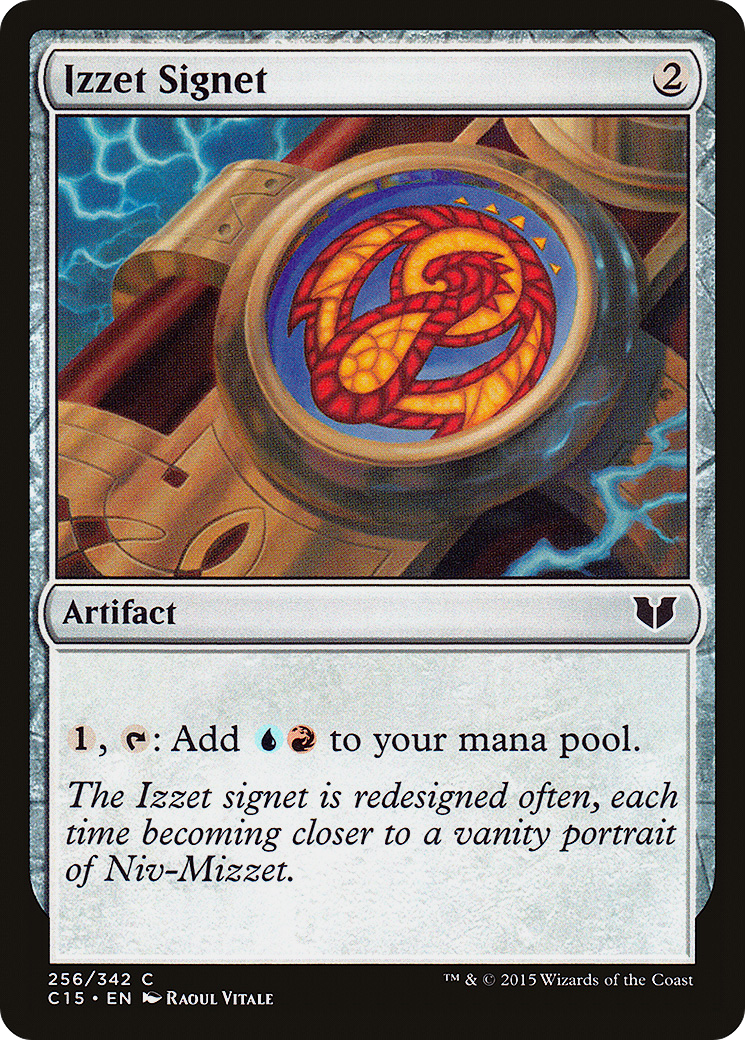 Izzet Signet [Commander 2015] | Silver Goblin