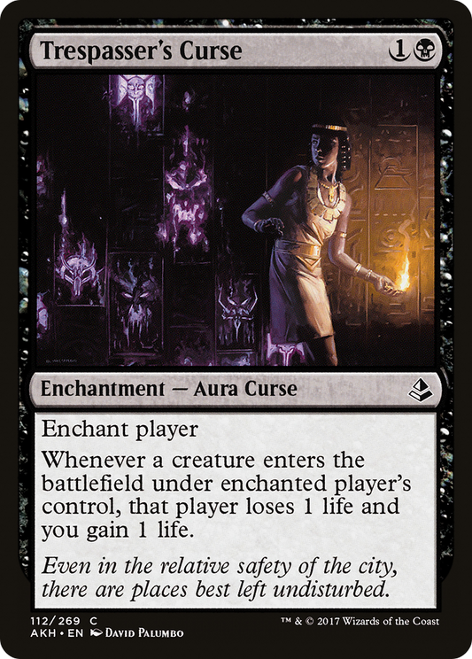 Trespasser's Curse [Amonkhet] Foil