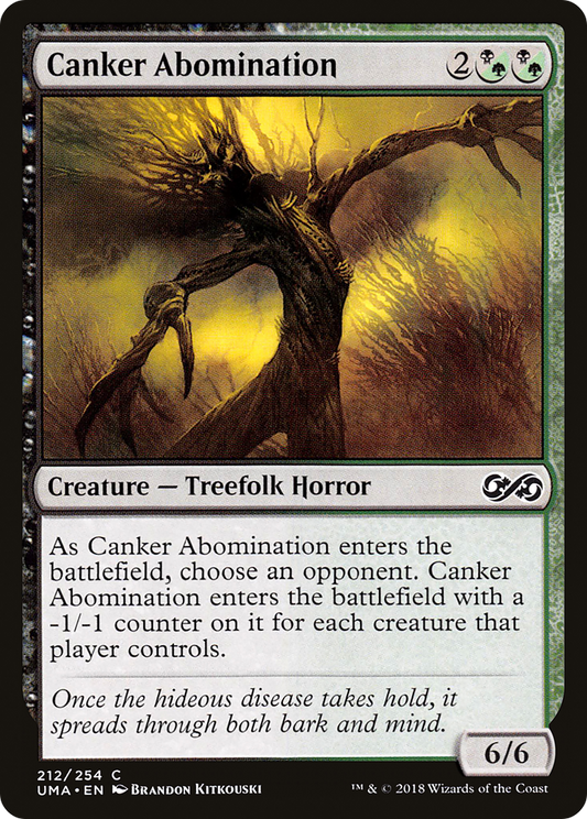 Canker Abomination (212) - Ultimate Masters