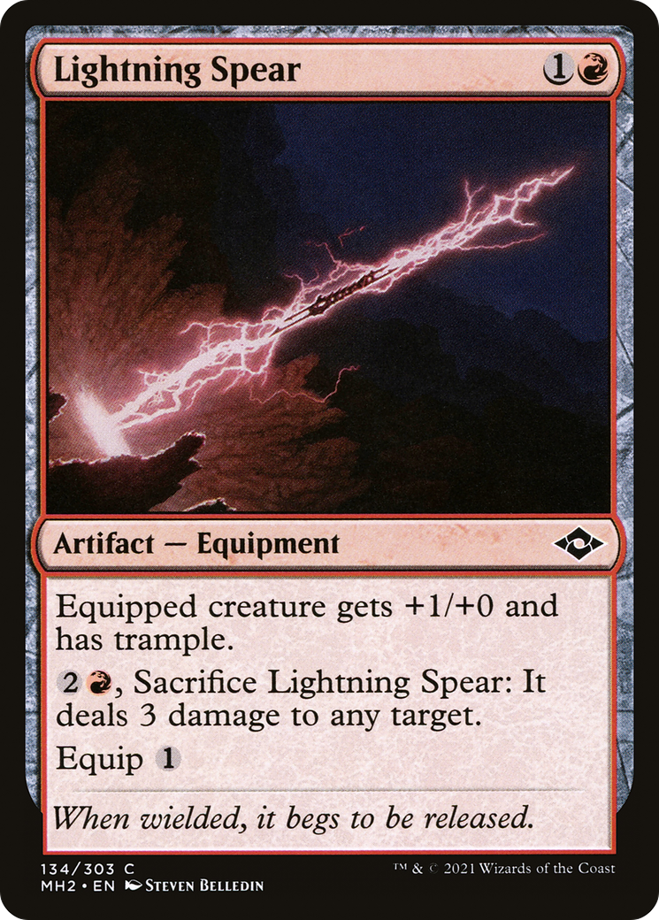 Lightning Spear [Modern Horizons 2] | Silver Goblin