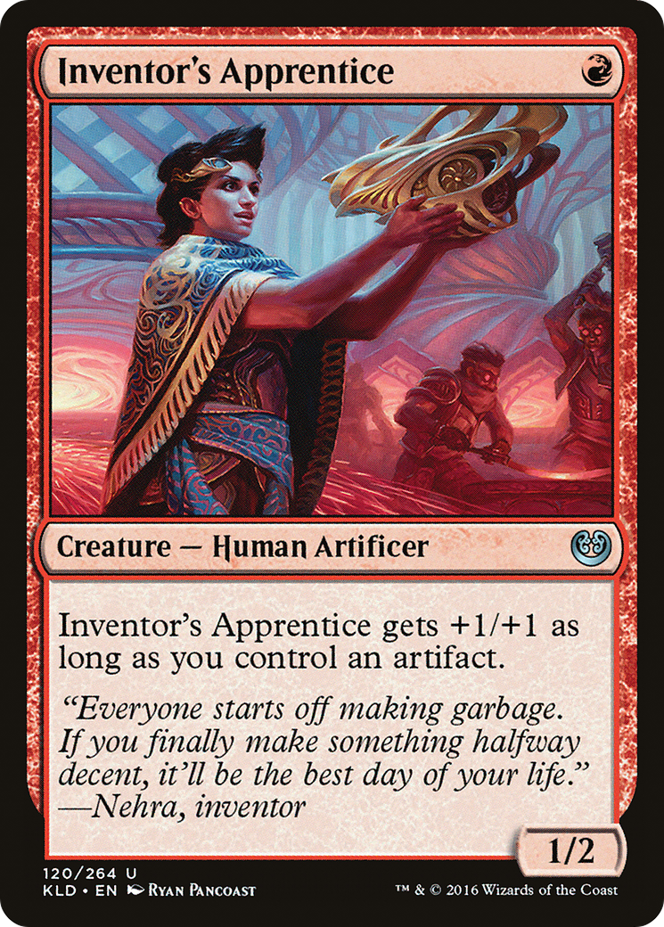 Inventor's Apprentice [Kaladesh] | Silver Goblin