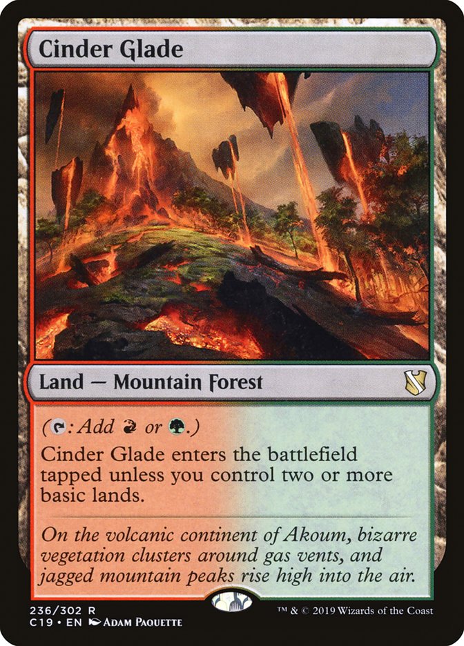 Cinder Glade [Commander 2019] | Silver Goblin