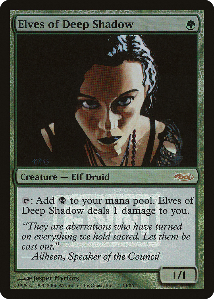 Elves of Deep Shadow [Friday Night Magic 2006] | Silver Goblin