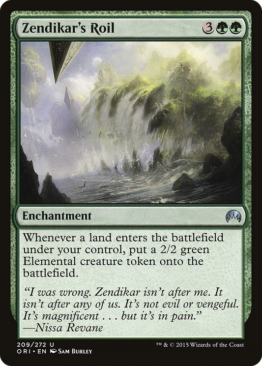 Zendikar's Roil [Magic Origins] Foil