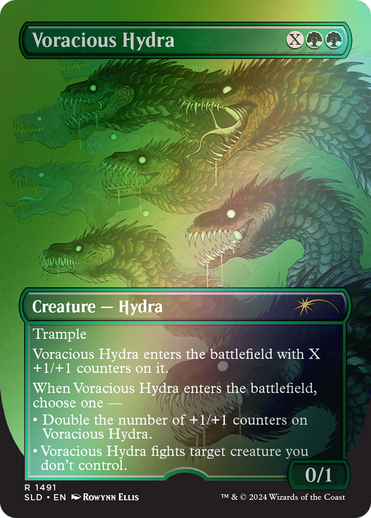 Voracious Hydra (Rainbow Foil) [Secret Lair Drop Series] | Silver Goblin