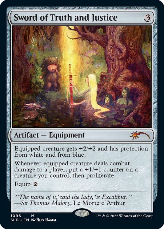 Sword of Truth and Justice (1096) Foil - Secret Lair Drop