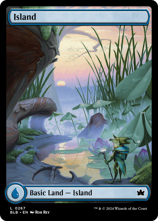 Island (0267) [Bloomburrow] Foil