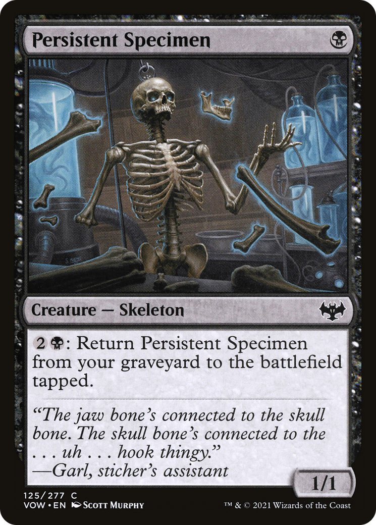 Persistent Specimen [Innistrad: Crimson Vow] | Silver Goblin