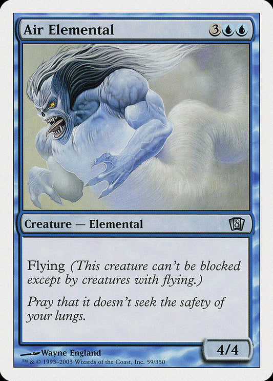 Air Elemental [Eighth Edition] Foil
