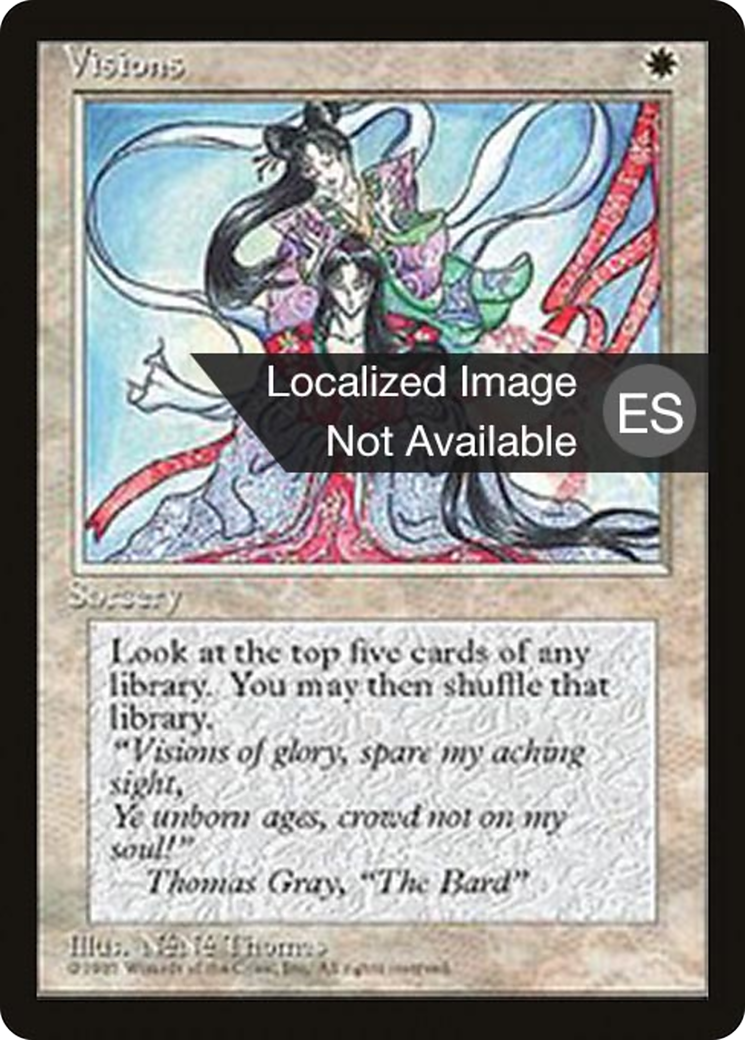 Visions [Fourth Edition (Foreign Black Border)] | Silver Goblin