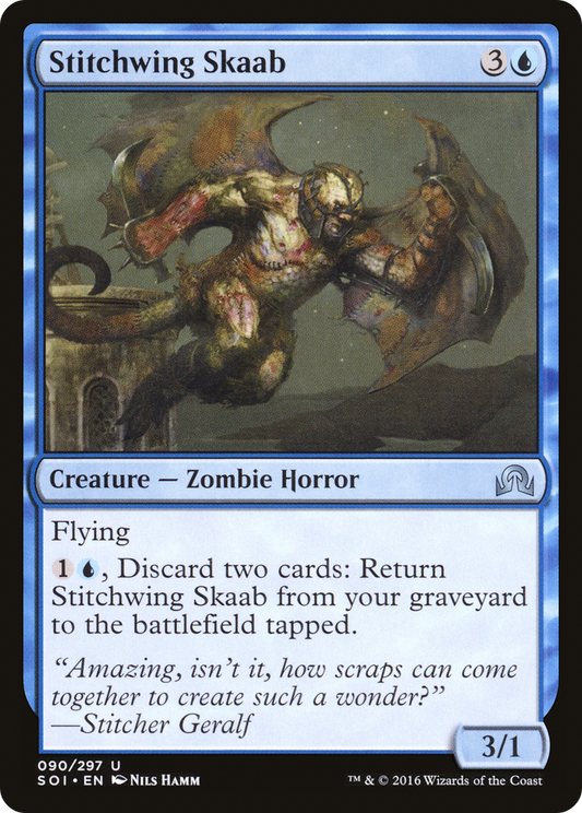 Stitchwing Skaab [Shadows over Innistrad] Foil