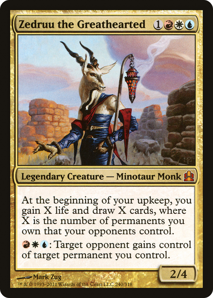 Zedruu the Greathearted [Commander 2011] | Silver Goblin