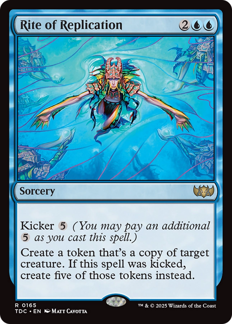 Rite of Replication (165) - Commander: Tarkir: Dragonstorm