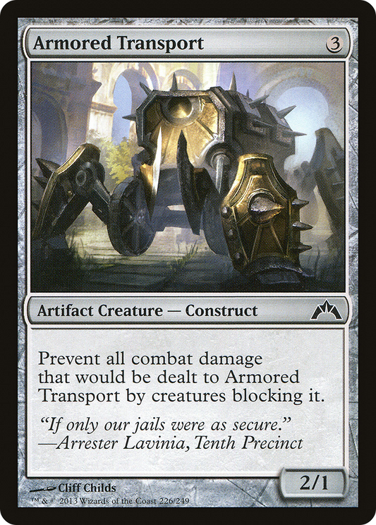 Armored Transport [Gatecrash] Foil