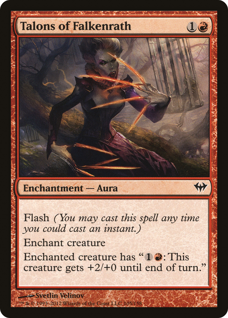 Talons of Falkenrath [Dark Ascension] Foil