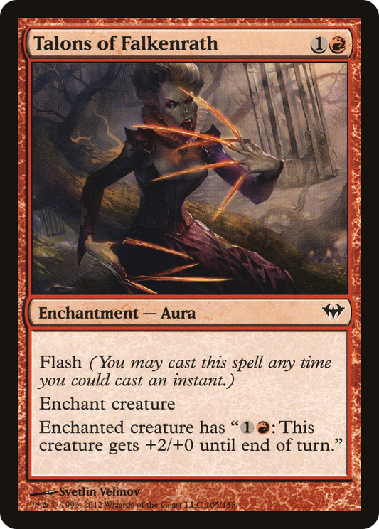 Talons of Falkenrath [Dark Ascension] Foil