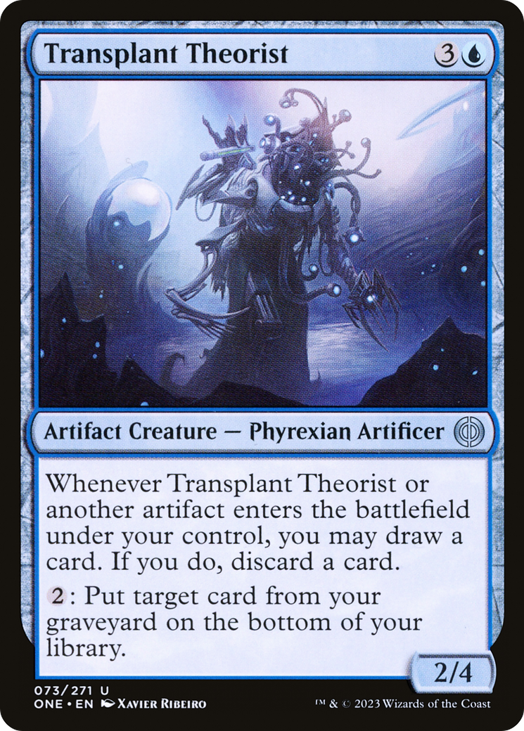 Transplant Theorist [Phyrexia: All Will Be One] | Silver Goblin