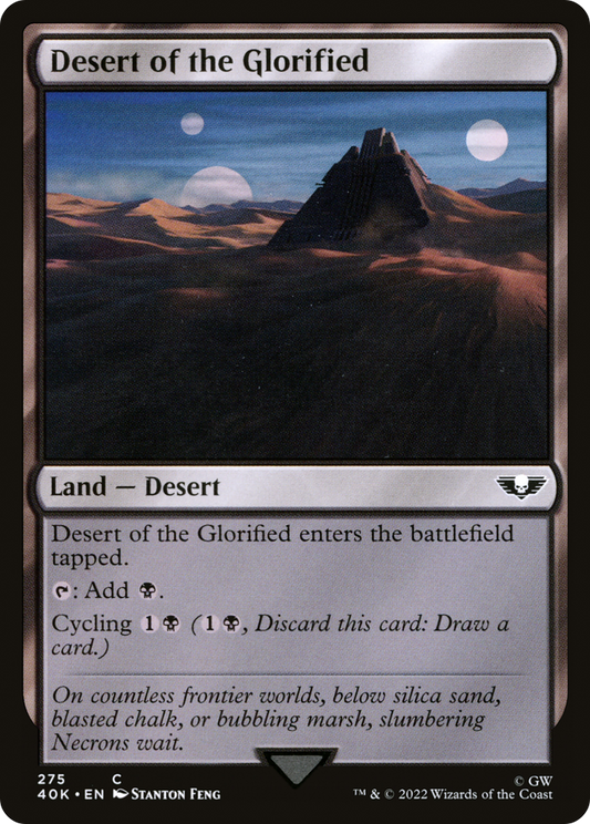 Desert of the Glorified [Warhammer 40,000]