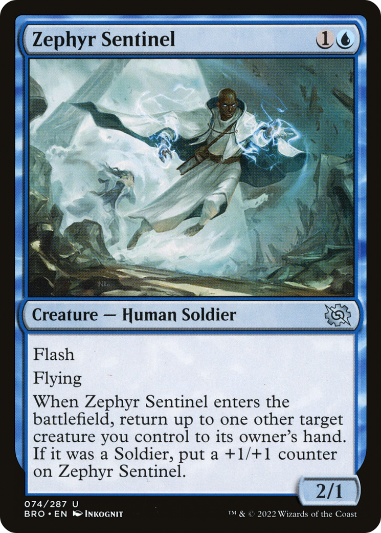 Zephyr Sentinel [The Brothers' War] | Silver Goblin