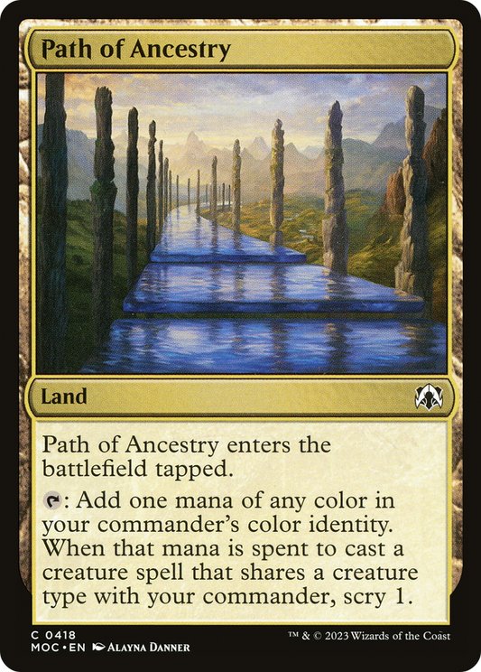 Path of Ancestry [March of the Machine Commander]