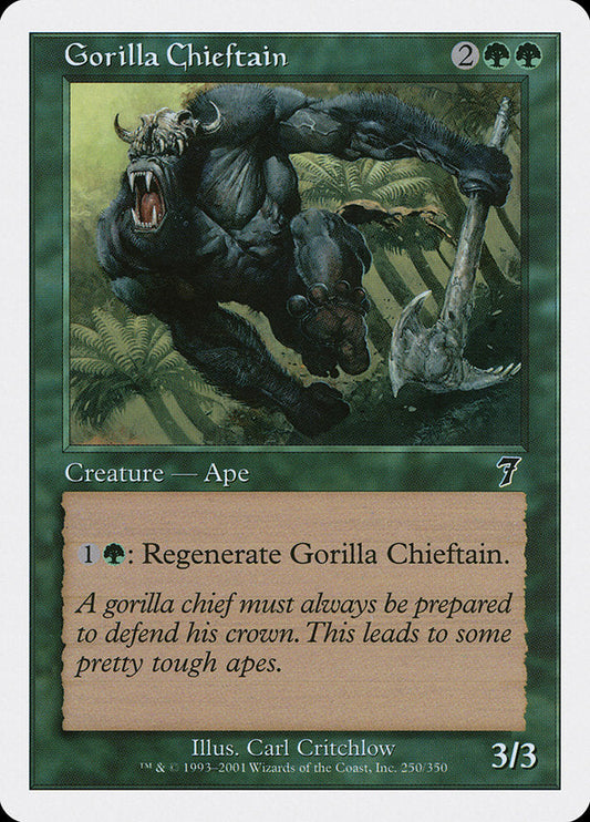 Gorilla Chieftain [Seventh Edition] Foil