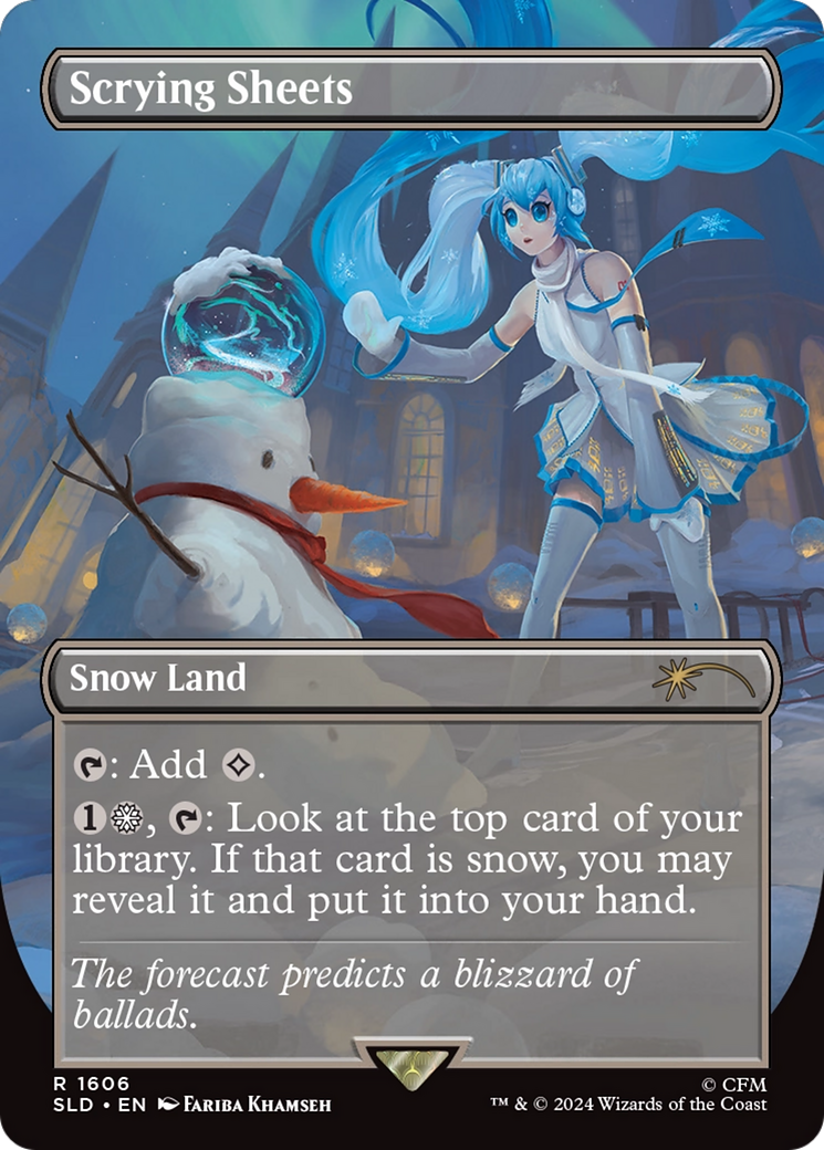 Scrying Sheets (1606) - Secret Lair Drop