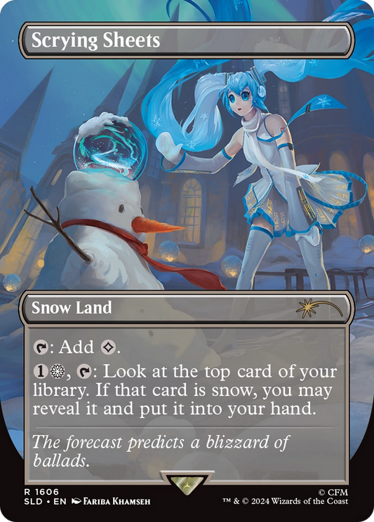 Scrying Sheets (1606) - Secret Lair Drop