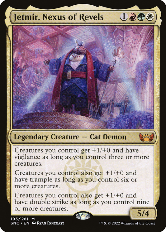 Jetmir, Nexus of Revels [Streets of New Capenna] Foil