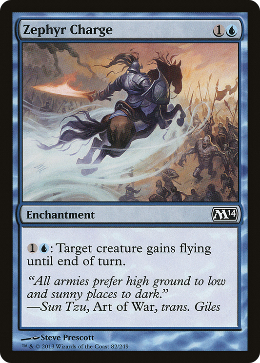Zephyr Charge [Magic 2014] Foil