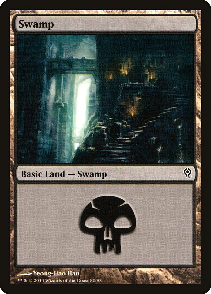 Swamp (80) [Duel Decks: Jace vs. Vraska] | Silver Goblin