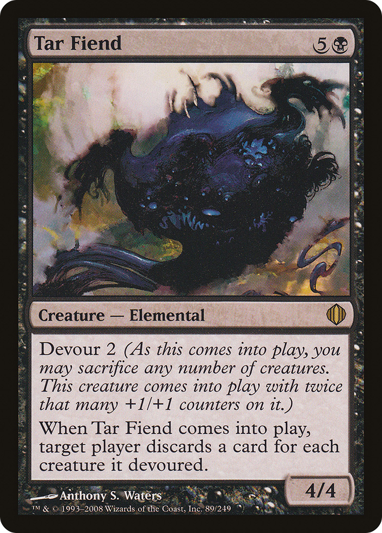 Tar Fiend [Shards of Alara] | Silver Goblin