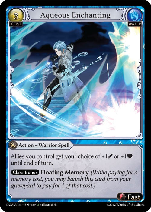 Aqueous Enchanting (159) [Dawn of Ashes: Alter Edition] Foil