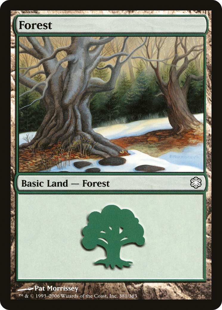 Forest (381) [Coldsnap Theme Decks] | Silver Goblin