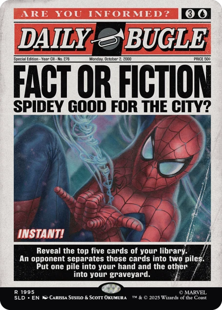 Secret Lair - Spider-Man: Daily Bugle Breaking News