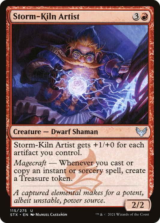 Storm-Kiln Artist [Strixhaven: School of Mages]