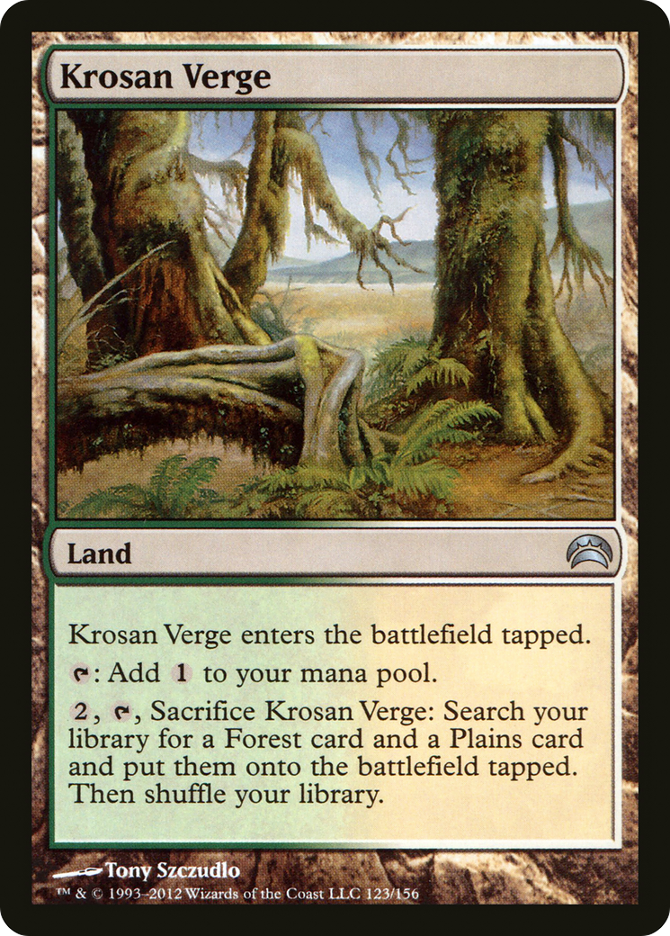 Krosan Verge [Planechase 2012] Foil