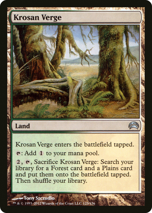 Krosan Verge [Planechase 2012] Foil