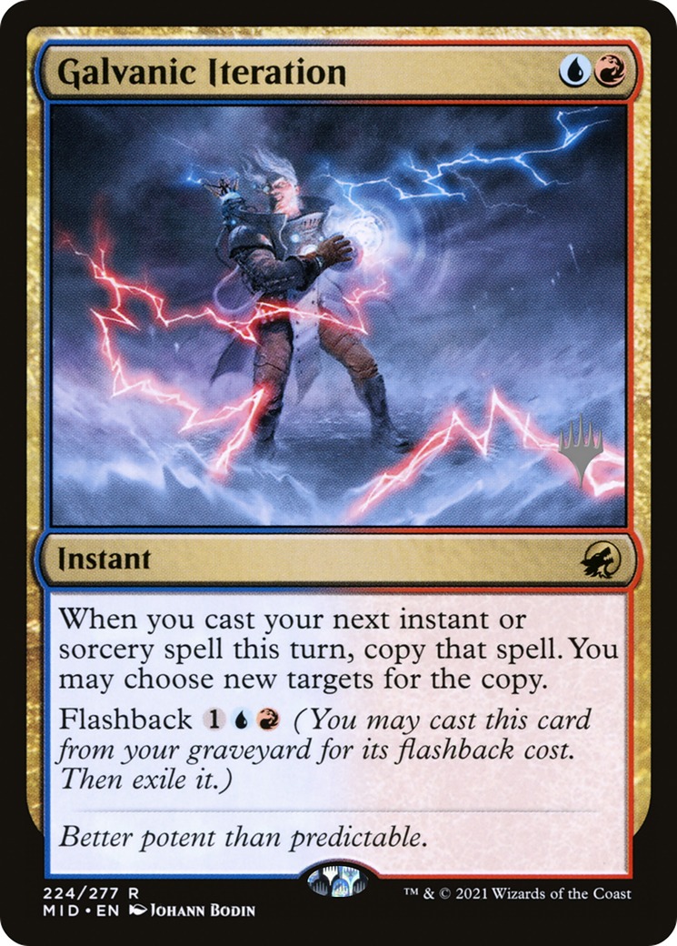 Galvanic Iteration (Promo Pack) [Innistrad: Midnight Hunt Promos]