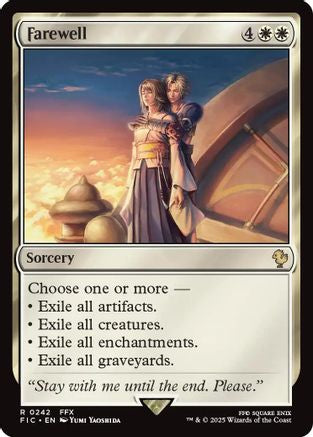 Farewell (242) Surge Foil - Commander: FINAL FANTASY